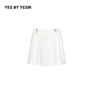 女士直筒绝杀Y心思短裤 YESIR叶谦原创设计师夏新款 YES