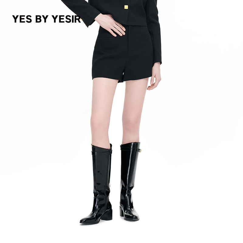 YESBYYESIR玲珑少女羊毛短裤