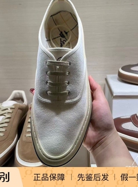 Loro Piana女鞋Nantucket Walk帆布系带平底运动鞋巴黎萌猫正品代
