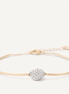 Marco Bicego Siviglia钻石18K金可调节手链手镯巴黎萌猫正品代购