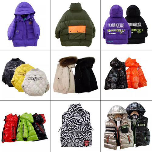 啦芙莱加厚洋气羽绒服保暖白鸭绒