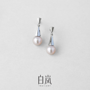 气质耳坠ED3964 时尚 下架 白岚融容耳钉女珍珠耳饰新款