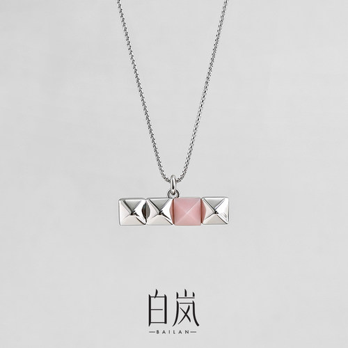 白岚由我项链女粉欧泊