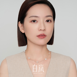 白岚淡水keshi珍珠项链女轻奢小众气质百搭简约锁骨链XL3845