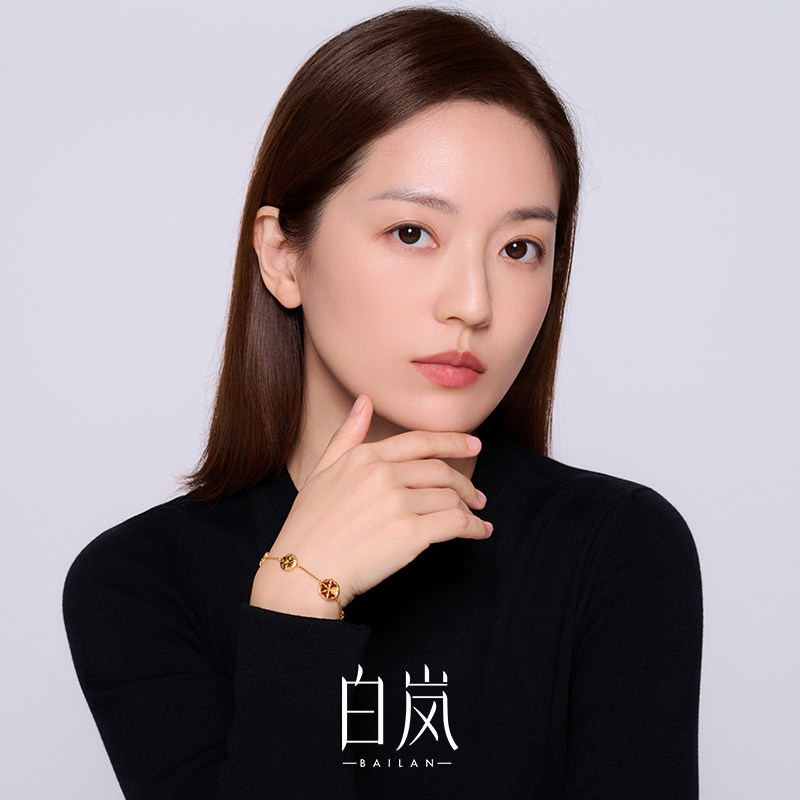 【12月上新】白岚三交六椀菱花手链玛瑙首饰饰品女精致高级SL4193,饰品/流行首饰/时尚饰品新,手链,淘宝优惠券,粉丝福利购,淘宝优惠卷