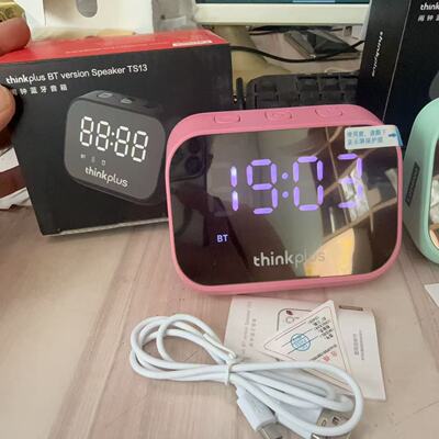 联想全新正品闹钟蓝牙音箱TS13