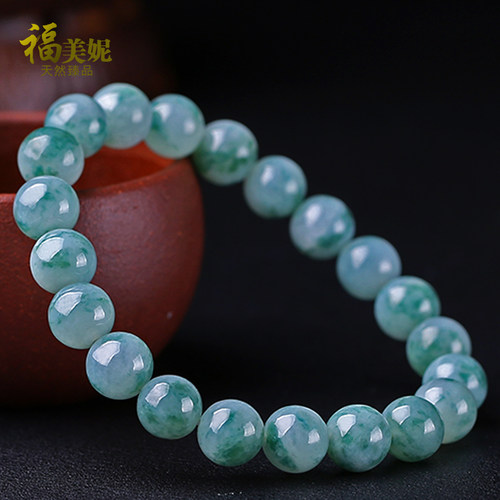 手链福美妮天然缅甸翡翠正品