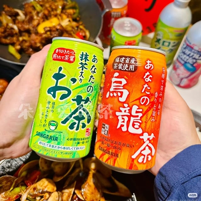 日本三佳利一休茶屋乌龙茶