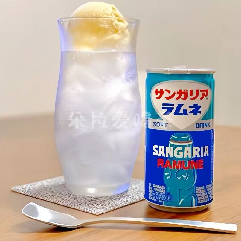 日本三佳利波子汽水mini罐图片