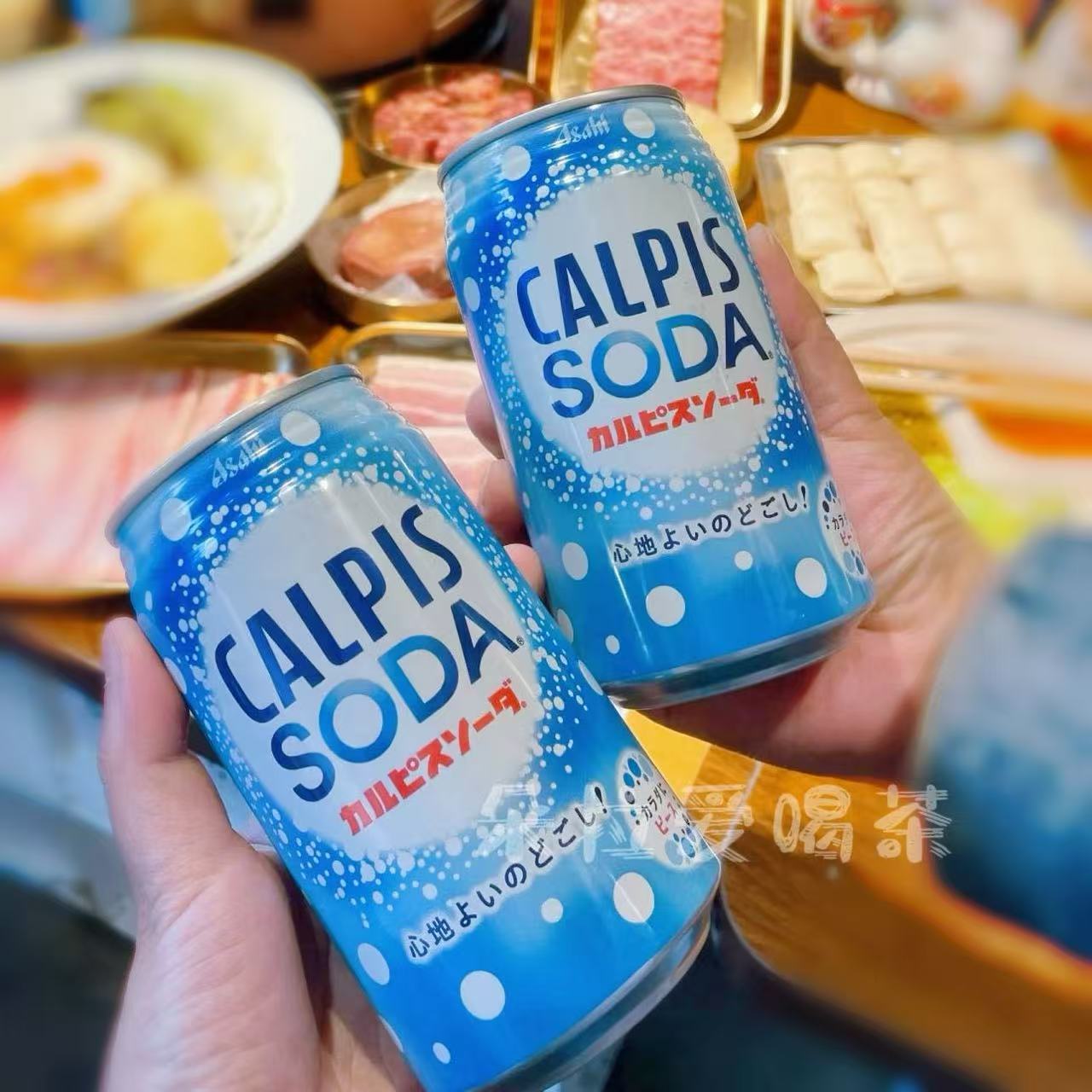 日本朝日可尔必思碳酸饮料罐装