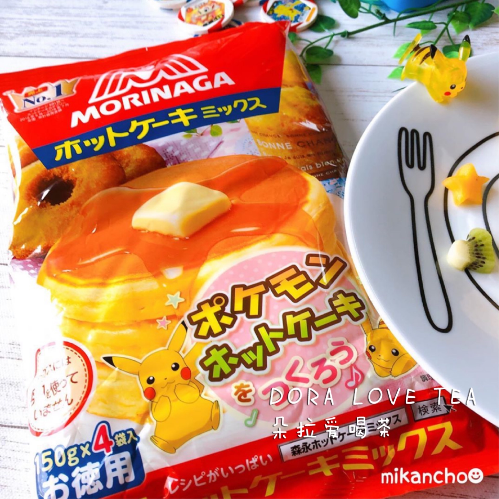 森永松饼粉华夫饼600g早餐煎饼