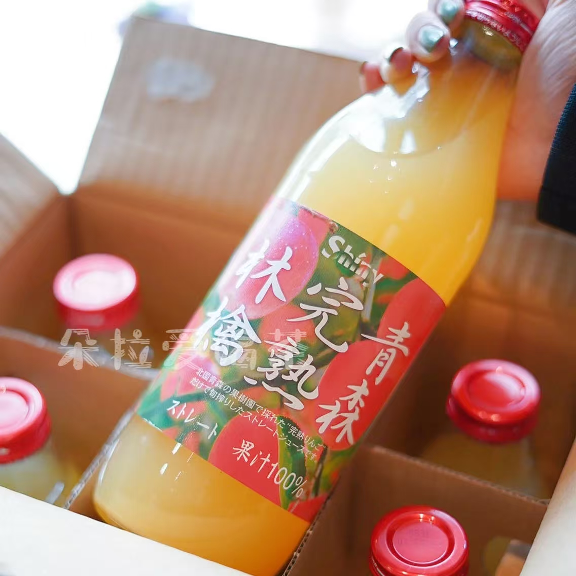 shiny林檎完熟苹果汁100%