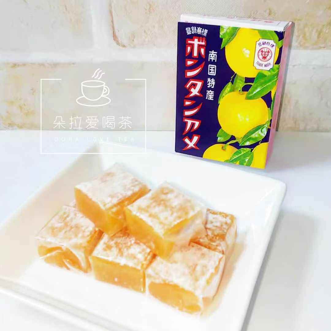 包邮日本进口南国特产Seika精化古早柚子糖/凤梨糖橡皮糖10粒