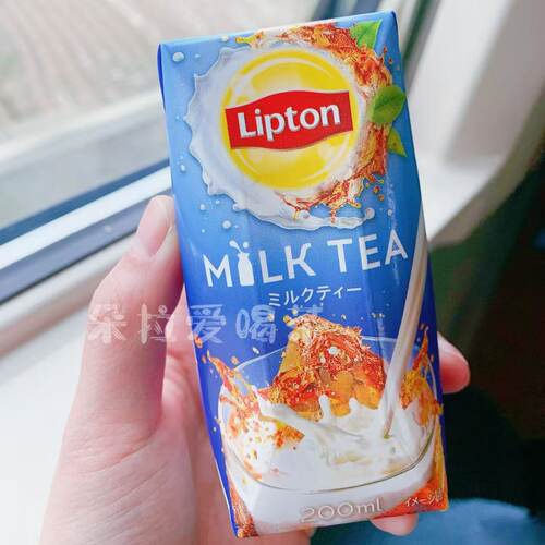 日本森永立顿奶茶红茶饮料