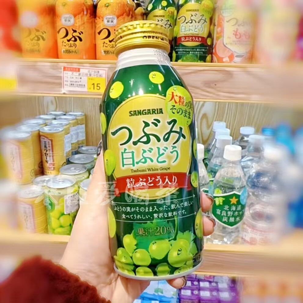 果汁饮料日本三佳利380ml图片