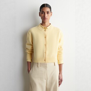 新品 CS女装 2026春季 型美利奴羊毛圆领开衫 1331604003 标准版