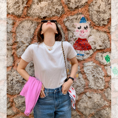 莉贝琳sisy春季绝搭加捻T