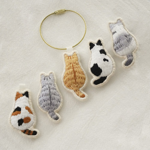 刺绣胸针挂件ins治愈手工diy礼物