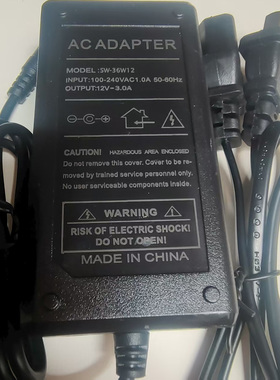 全新SW-36W12 SW-48W12 SW-60W12 显示器通用外置电源适配器