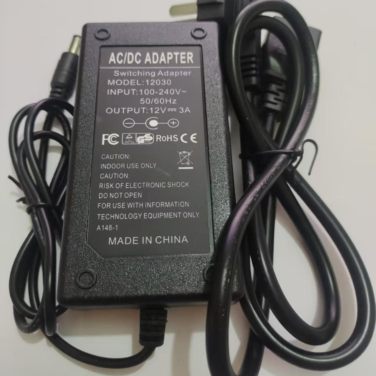 全新监控点歌机 显示器12030通用电源适配器12V3A