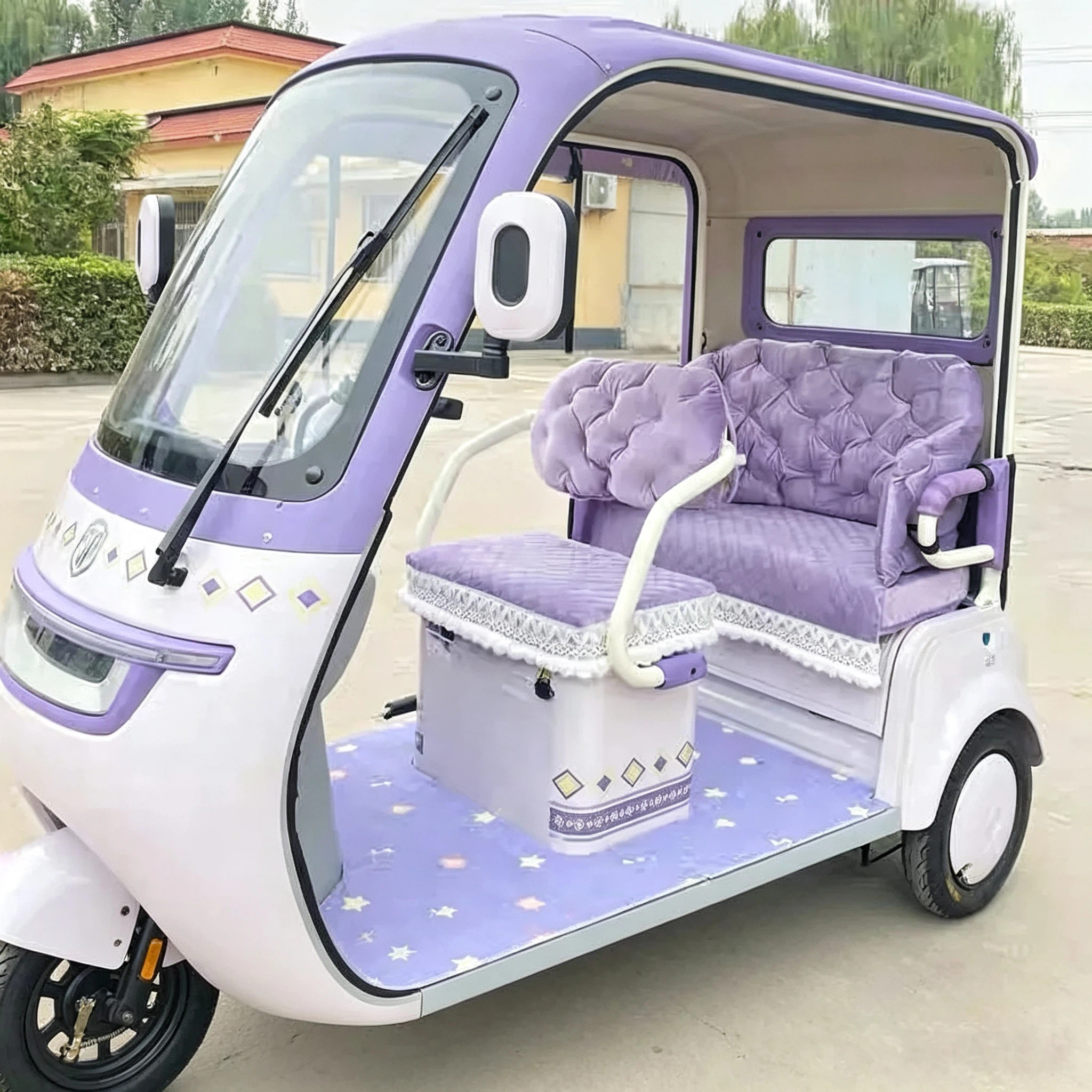 爱玛CQ500雅迪CM16CL18金彭SU7大安战神专用三轮车座套冬季保暖垫