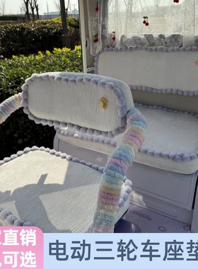 雅迪CL18CL13CL12爱玛乐享乐维CA500台铃X16X18三轮车座套可机洗