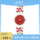 节日礼物 Swatch斯沃琪瑞士手表2023石英春日繁花炫丽时尚 腕表