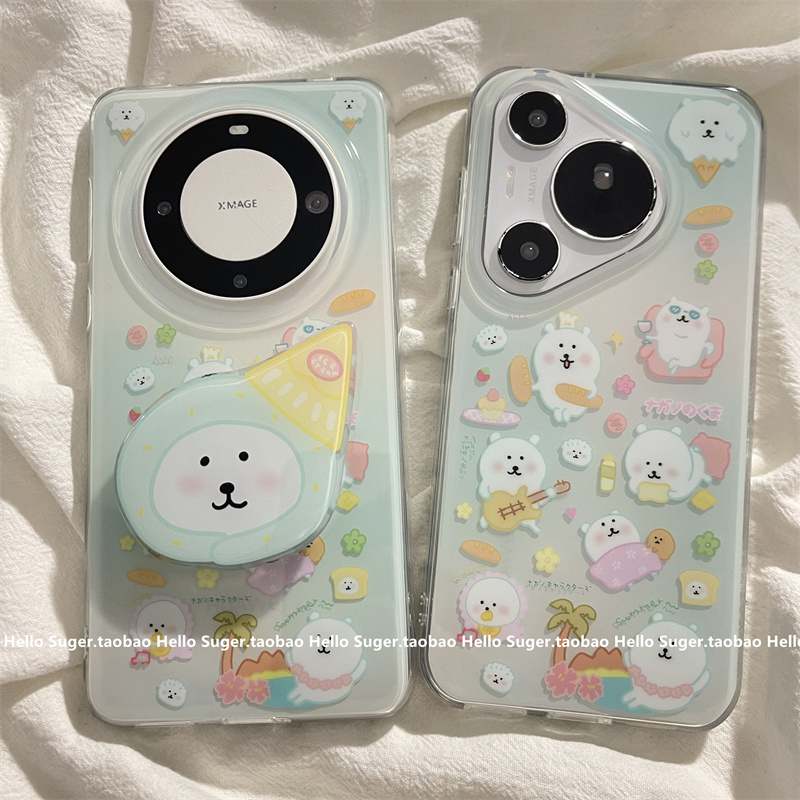 适用华为mate70亚克力日韩防摔壳