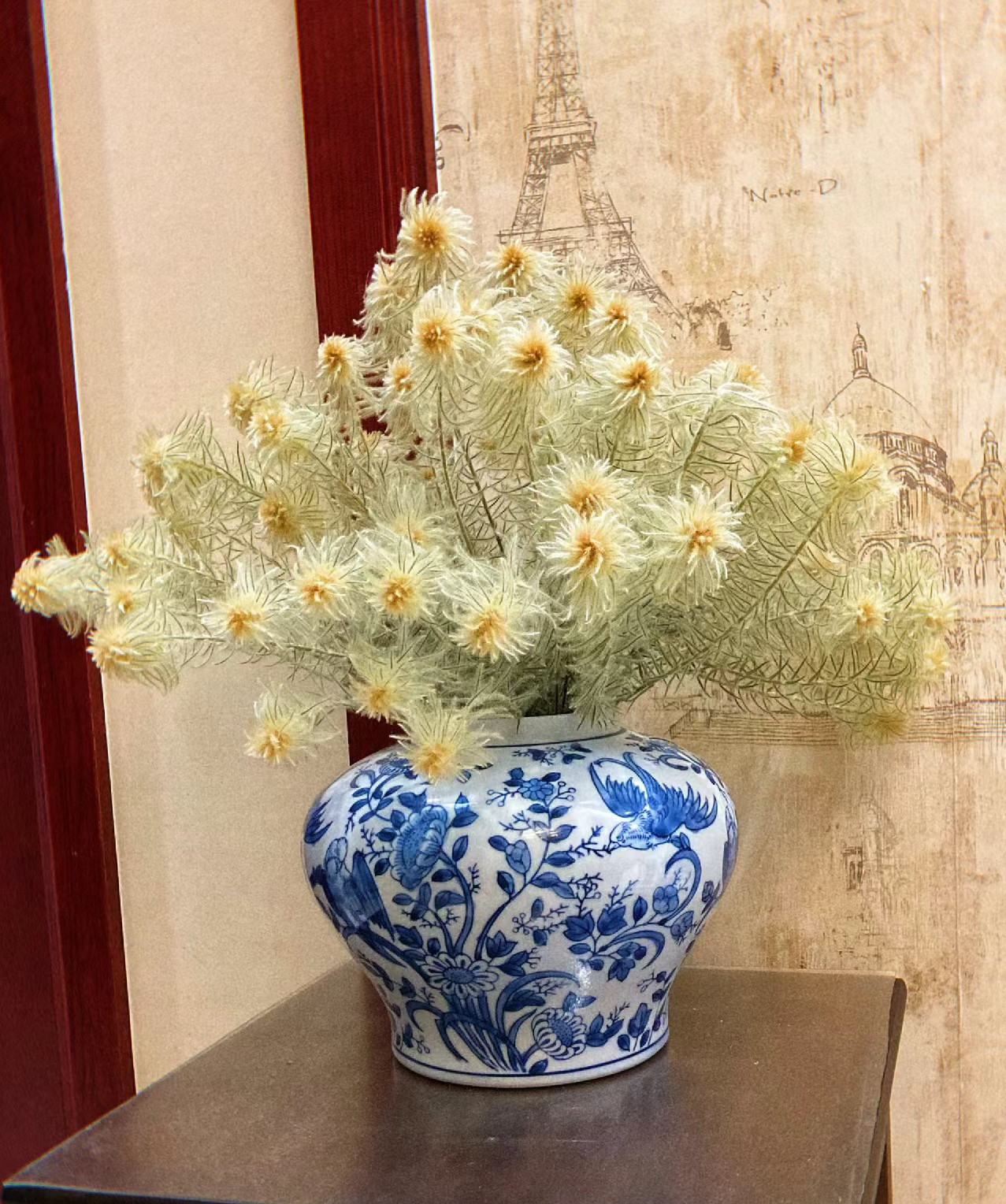 鲜花小众花材金鹅绒可做干花多头5支一扎江浙沪皖2扎包邮