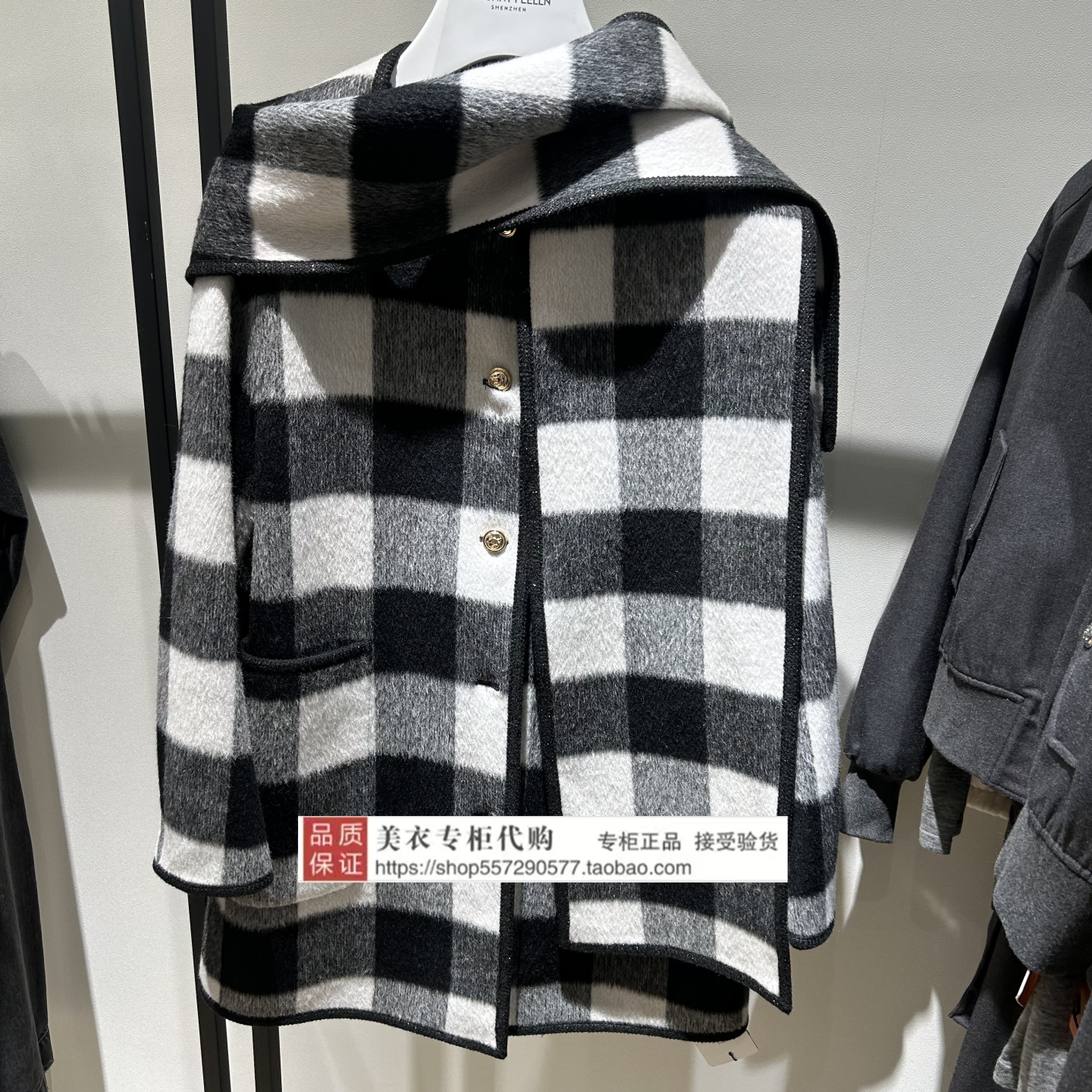 FUUNNY FEELLN/仿佛专柜正品国内代购2025冬款大衣FL00382W0-3299