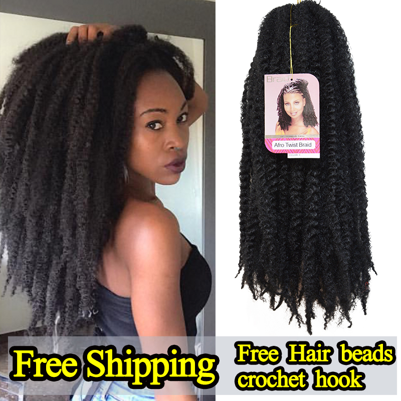 marley braids afro kinky curly hair twist braid 非洲脏辫假发