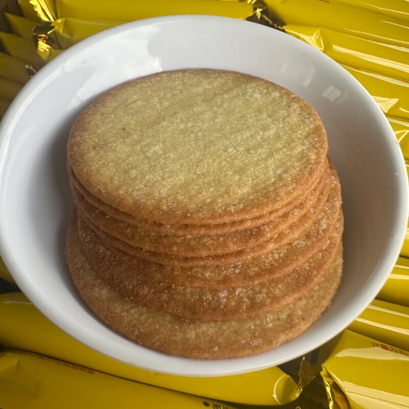 百食驿咸蛋黄味薯片韧性饼干