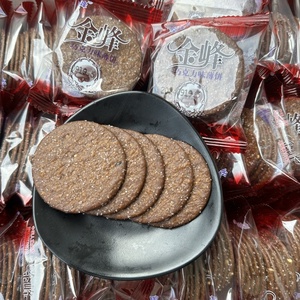 金峰韧性饼干散装小包装多口味巧克力味薄脆香蕉味薄饼早餐零食