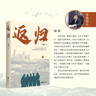 返归 周新代表作《筑梦记》的姊妹篇，小说讲述了几位在异地工作的农村青年，在城市经历工作和生活之后，返乡投身乡村振兴的故事