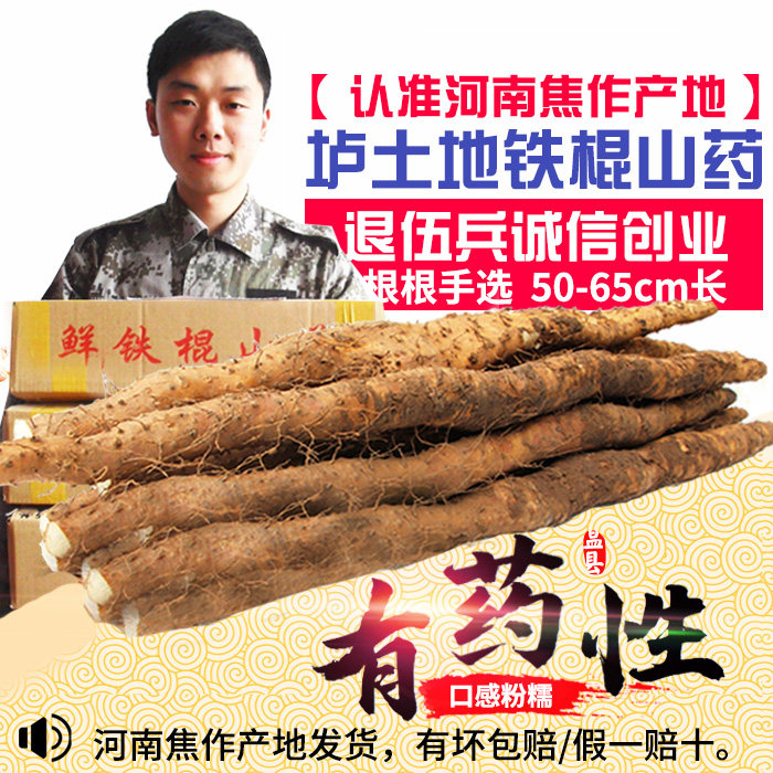 河南省新鲜正宗垆土铁杆山约