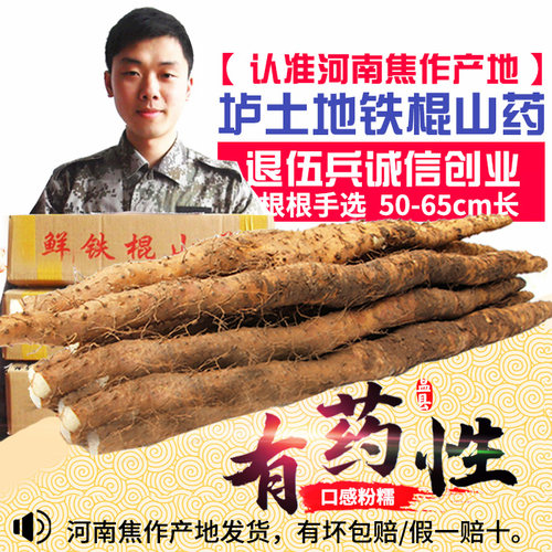 河南省新鲜正宗垆土铁杆山约