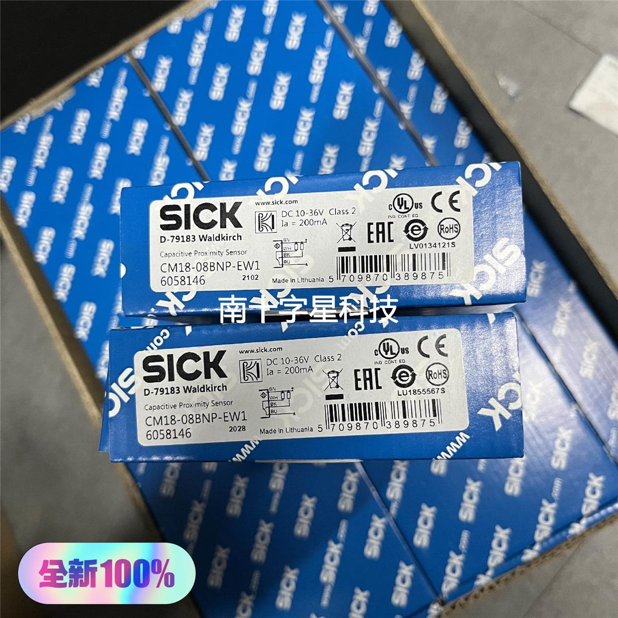 询价SICK/西克接近传感器CM18-08BNP-EW1现货！原议价