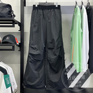 CF溯户外宽松舒适百搭直筒裤 新款 AYKV204 2025夏季 李宁女子运动裤