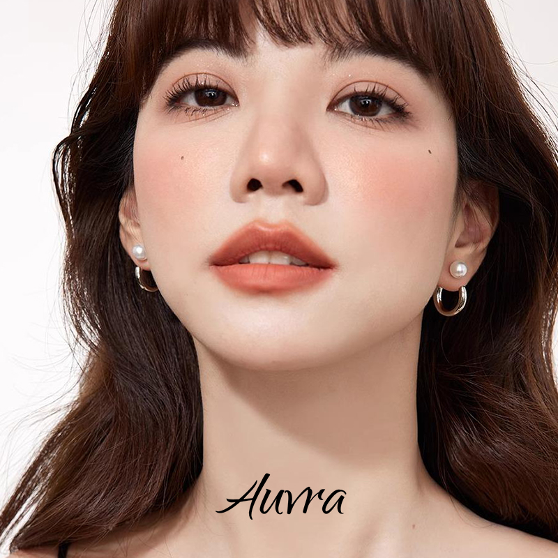 Auvra月神之泪 法式气质珍珠耳环气质高级感甜美风C型圈耳饰女