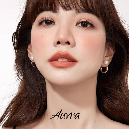 Auvra月神之泪 法式气质珍珠耳环气质高级感甜美风C型圈耳饰女