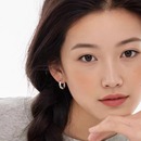 Auvra仲夏夜之梦 简约风圈圈耳钉高级感原创耳饰小众轻奢耳环女