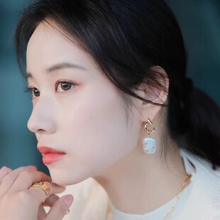 Auvra月夜星尘 巴洛克珍珠耳环2025款高级感小众设计师款耳坠女