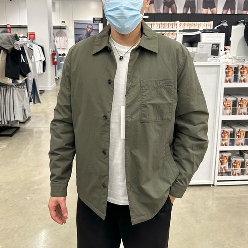 CK时尚防风防水衬衫夹克外套棉衣