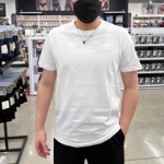 CK Calvin Klein 男士夏季经典款纯色百搭纯棉圆领短袖T恤打底衫