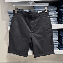 Calvin Klein/CK 男士夏季新款简约百搭纯色弹力直筒短裤休闲裤