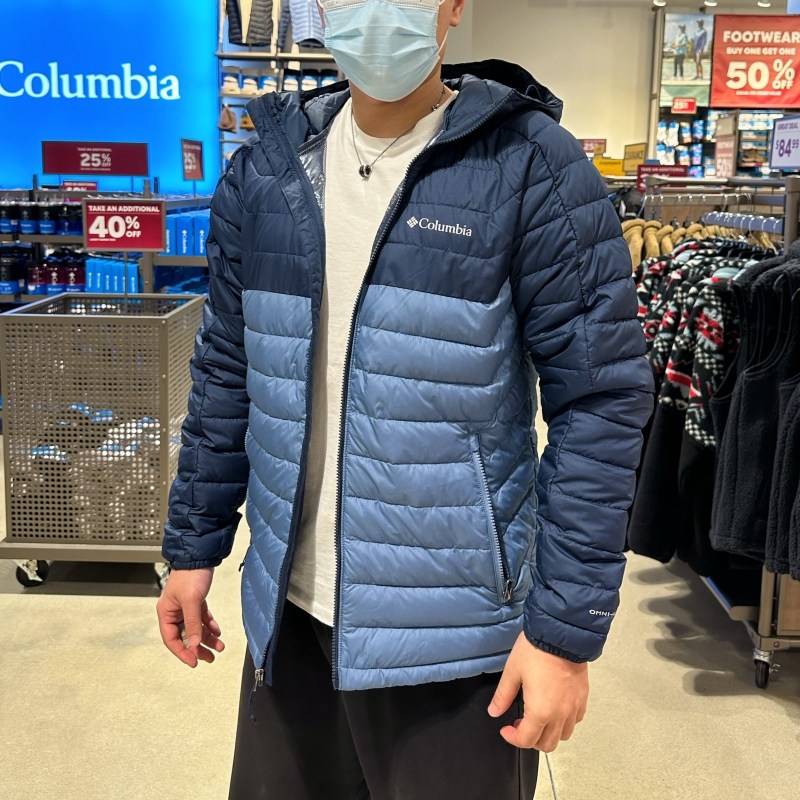 哥伦比亚防风防水轻便保暖棉衣