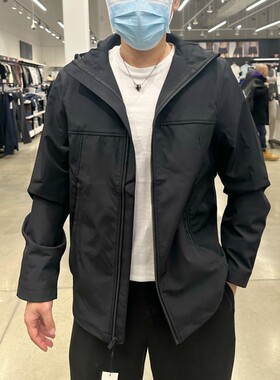 CK户外连帽防风防水夹克冲锋衣