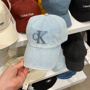 Calvin 休闲潮流时尚 Klein 帽子遮阳帽鸭舌帽棒球帽牛仔帽男女