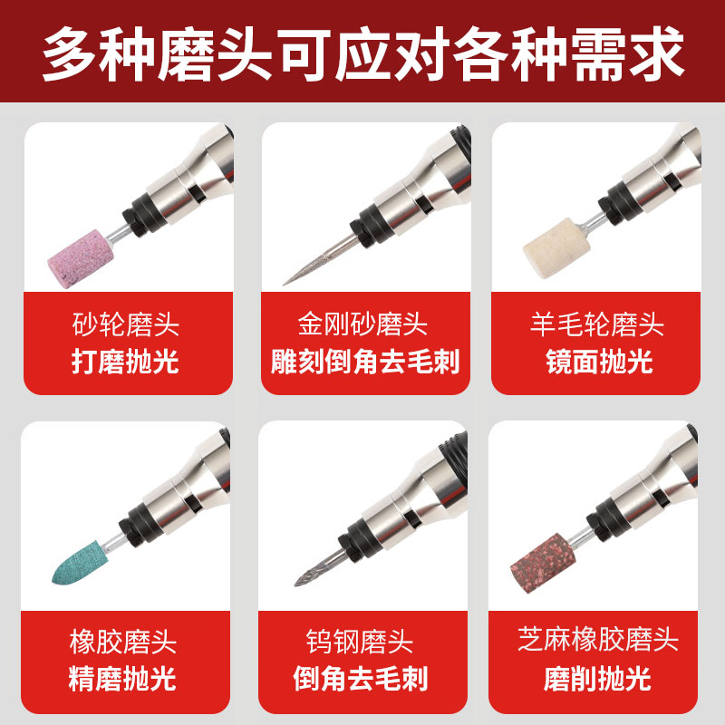 热销台湾霸狼气磨笔 气动风磨笔 C小型气动打磨机气动工具刻磨机