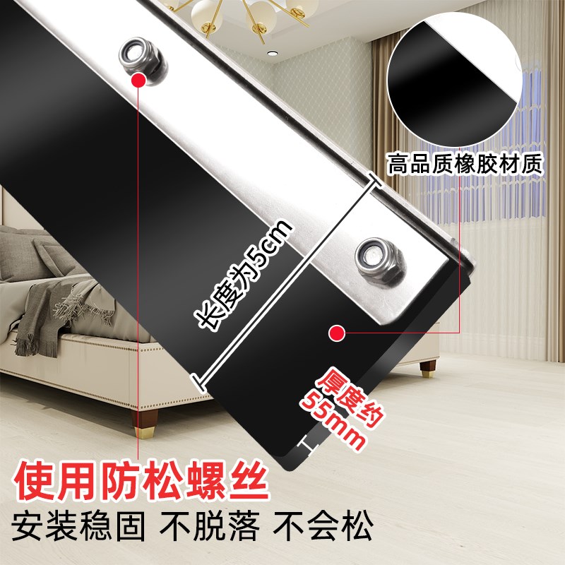 热销加厚地刮地面刮水器商用大号橡胶拖把L卫生间地挂酒店推刮地